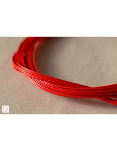 Mizuhiki rosso dettaglio