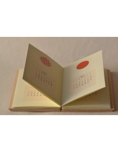 calendar washi red struttura concertina 2