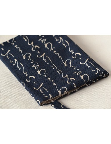 Copri Agenda/Libro/Qaderno calligrafia blu