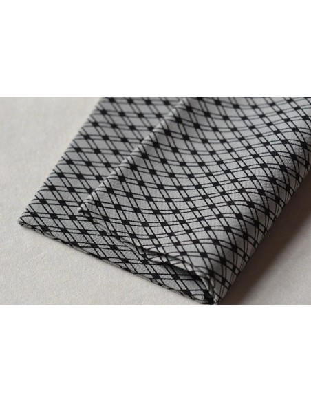 Tenugui bianco e nero