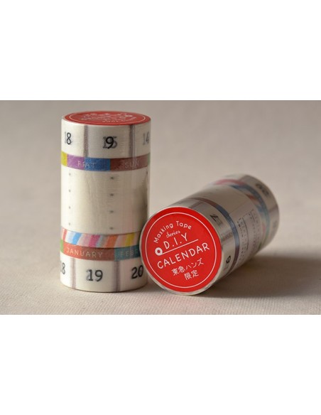 Masking tape calendario colore