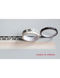 Masking tape calendario colore 2