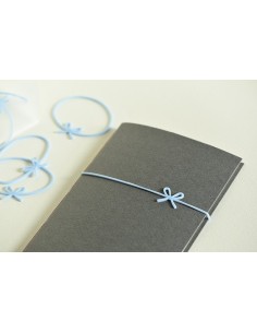 elastici regalo azzurro