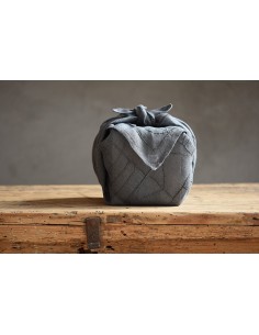 Furoshiki lino grigio