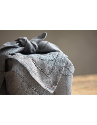Furoshiki lino grigio