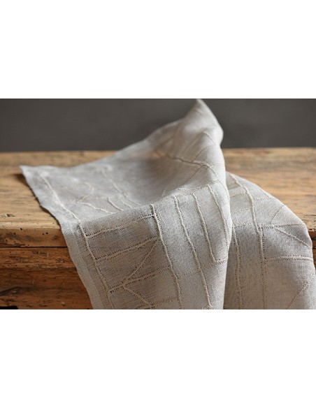 Furoshiki lino naturale