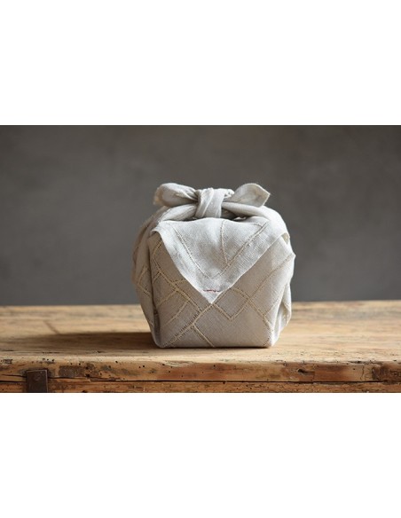 Furoshiki lino naturale
