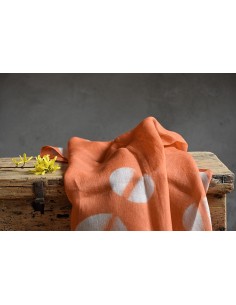 Furoshiki itajime arancione