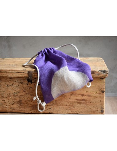 Zaino itajime Shibori viola