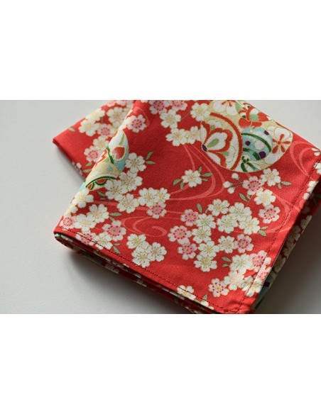 Furoshiki 113 hana rosso