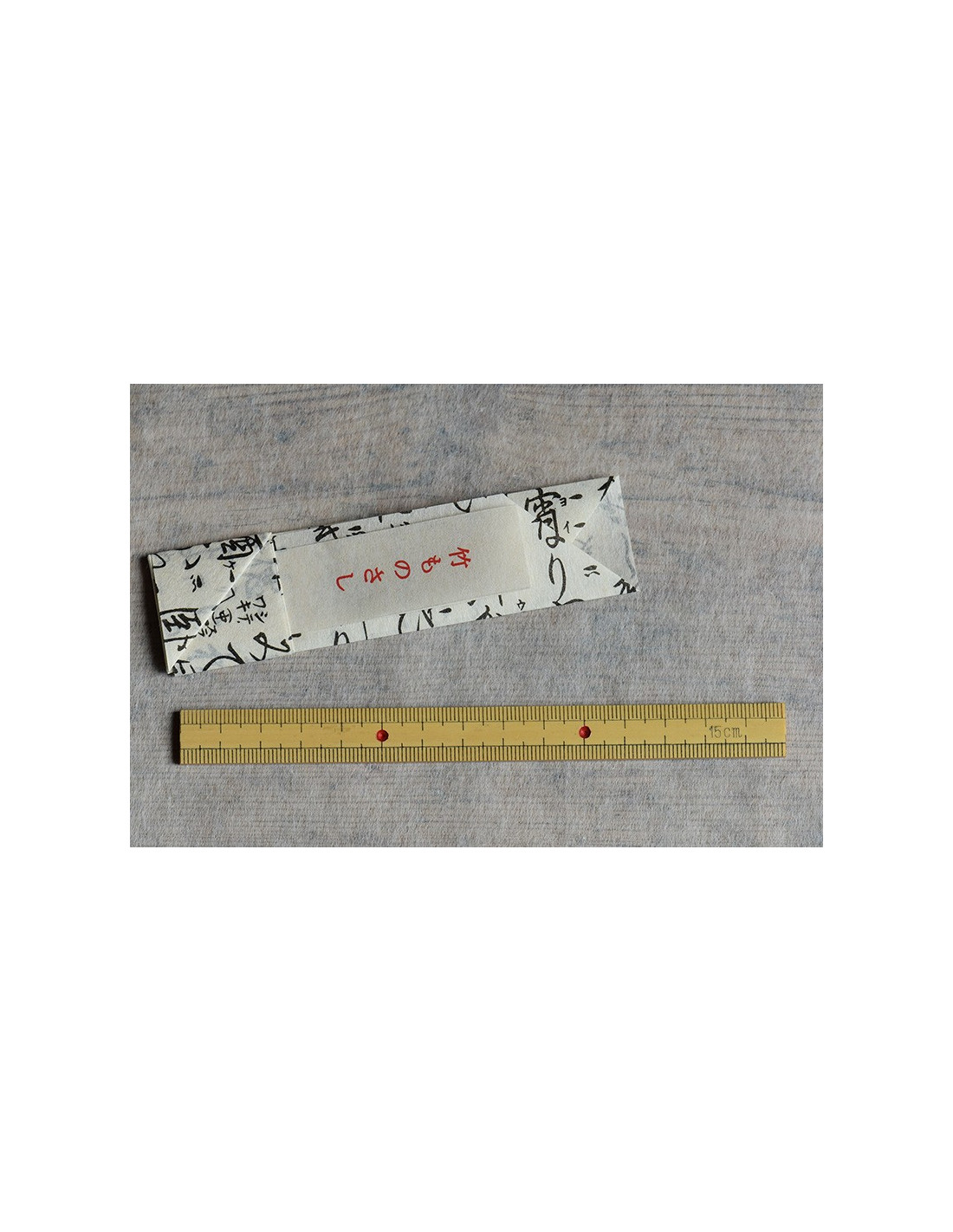 Righello bambù 15 cm