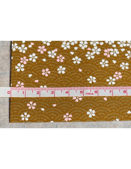 Chiyogami 183 Sakura-Seigaiha