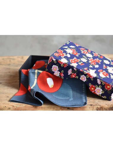Furoshiki Tsubaki con scatola