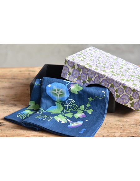 Furoshiki Asagao con scatola