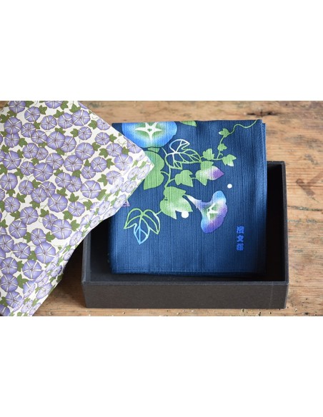 Furoshiki Asagao con scatola