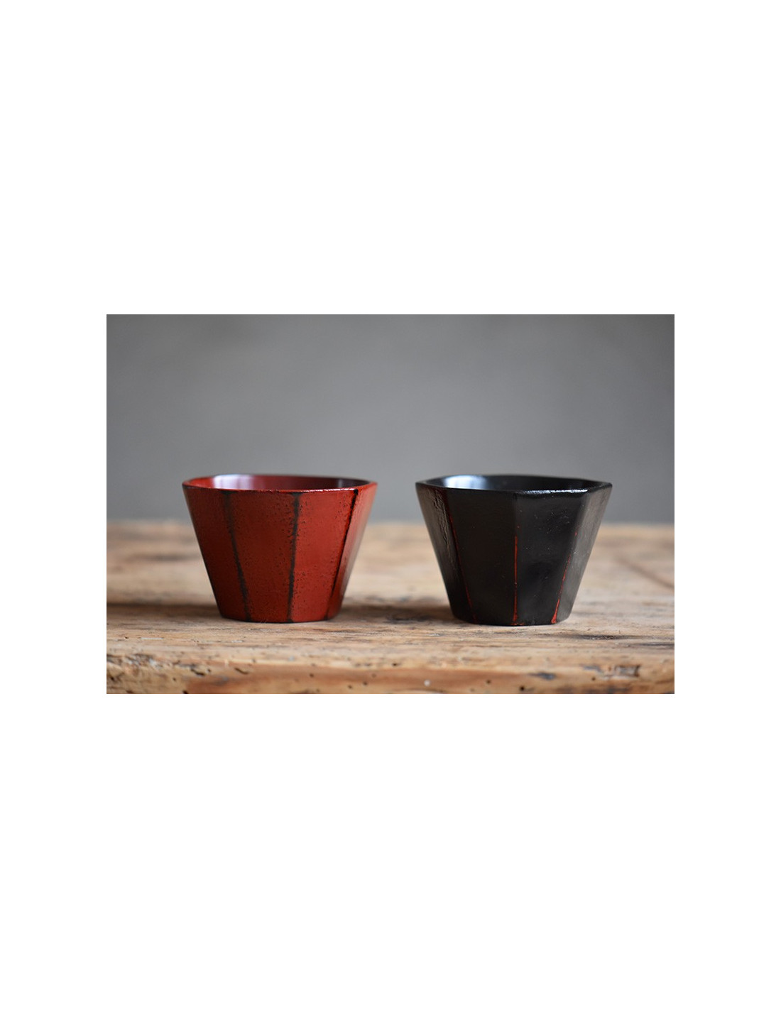 Tazze laccate per sake