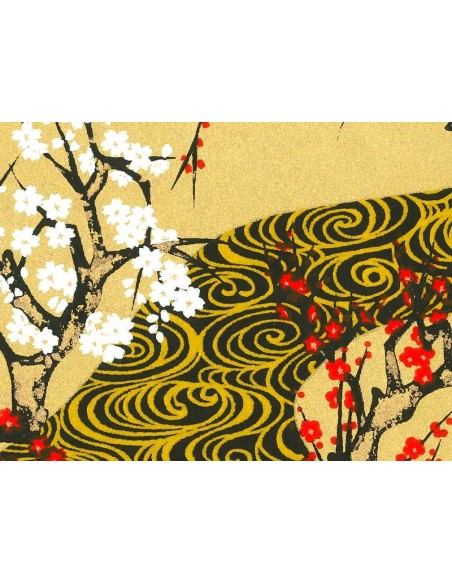 Chiyogami 184 Ume-zu