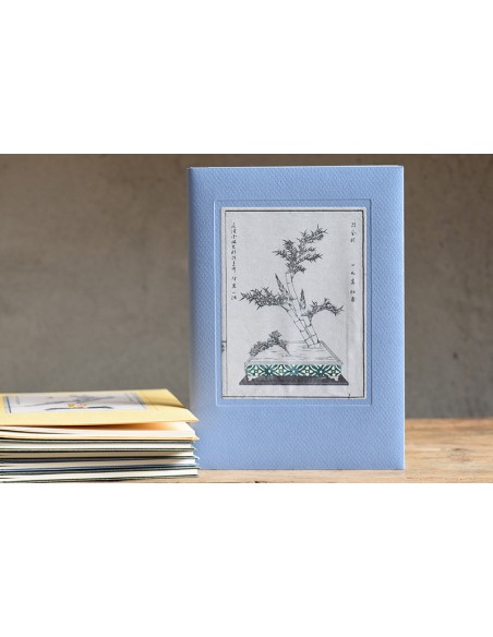 Ikebana note aoiiro bambù2