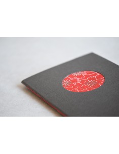 Note Chiyogami Sakura rosso