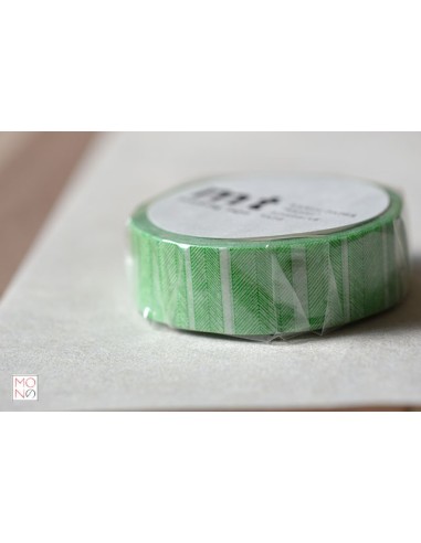 Washitape 028 script border green