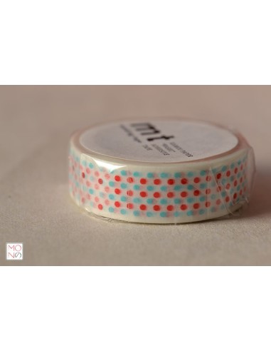 Washitape 093 marble scarlet