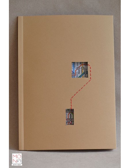 Quaderno tokyo metrò copertina