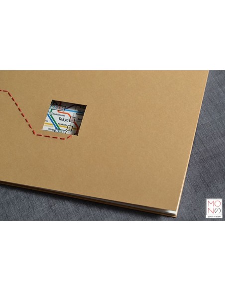 Quaderno tokyo metrò dettaglio copertina