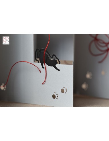 concertina clip sul filo del gomitolo