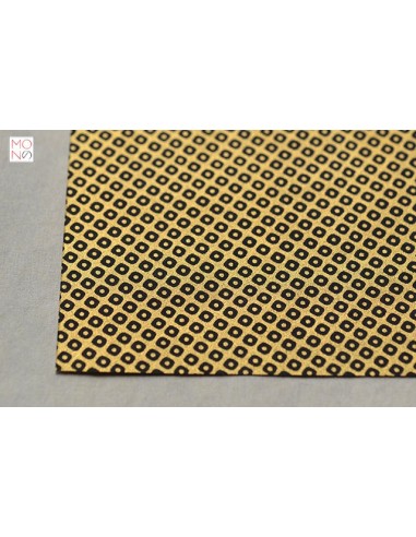 Chiyogami 082 konoko nero su oro